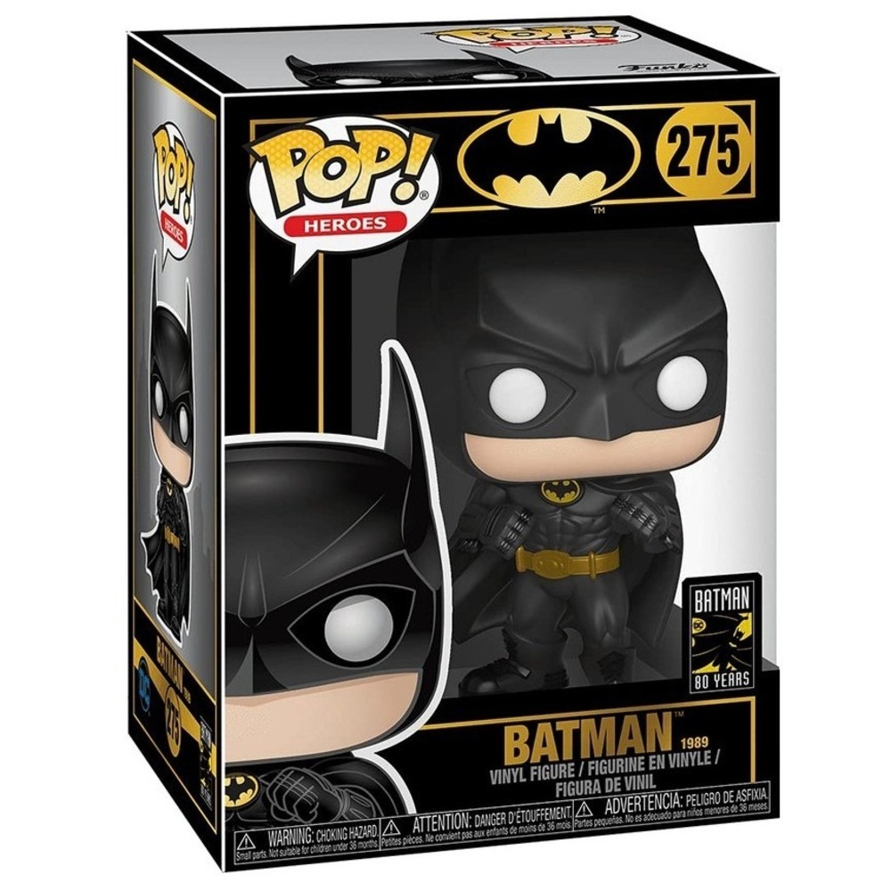 Funko Pop Batman 1989 Braced Target Exclusive 275 Heroes 80th Anniversary Figure